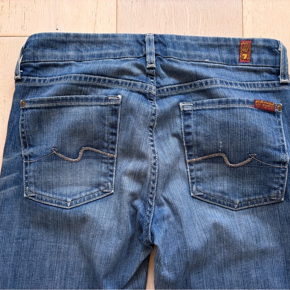 7 For All Mankind Kimmie Vintage Blue Jeans Size 29 - Picture 7 of 9